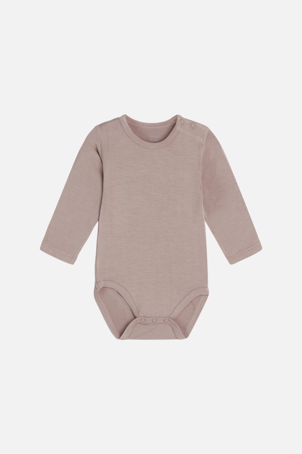 Hust &amp; Claire - Baby Bambusbody Buller langarm hellbraun