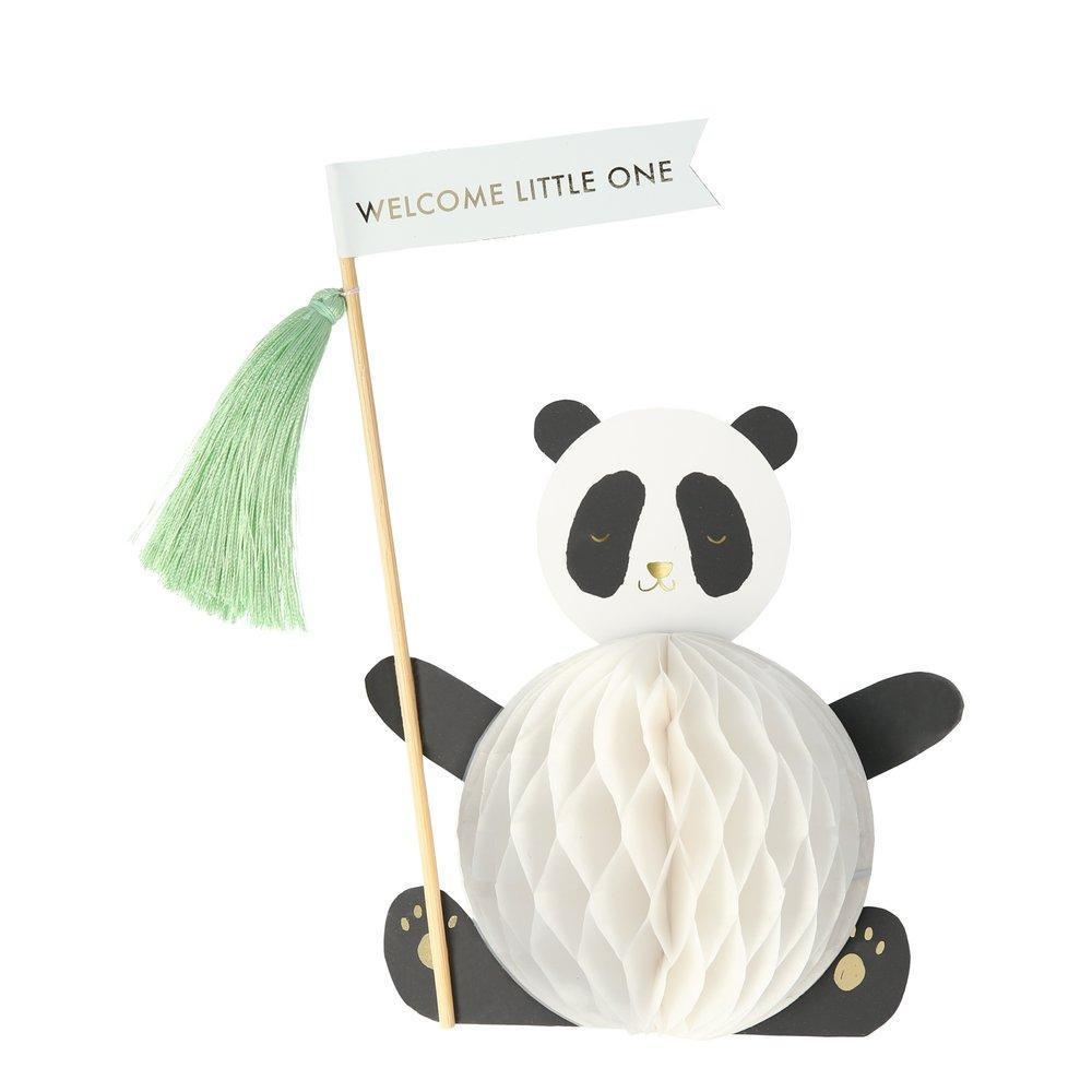 Meri Meri - Geburtskarte Baby Panda - AURYN Shop