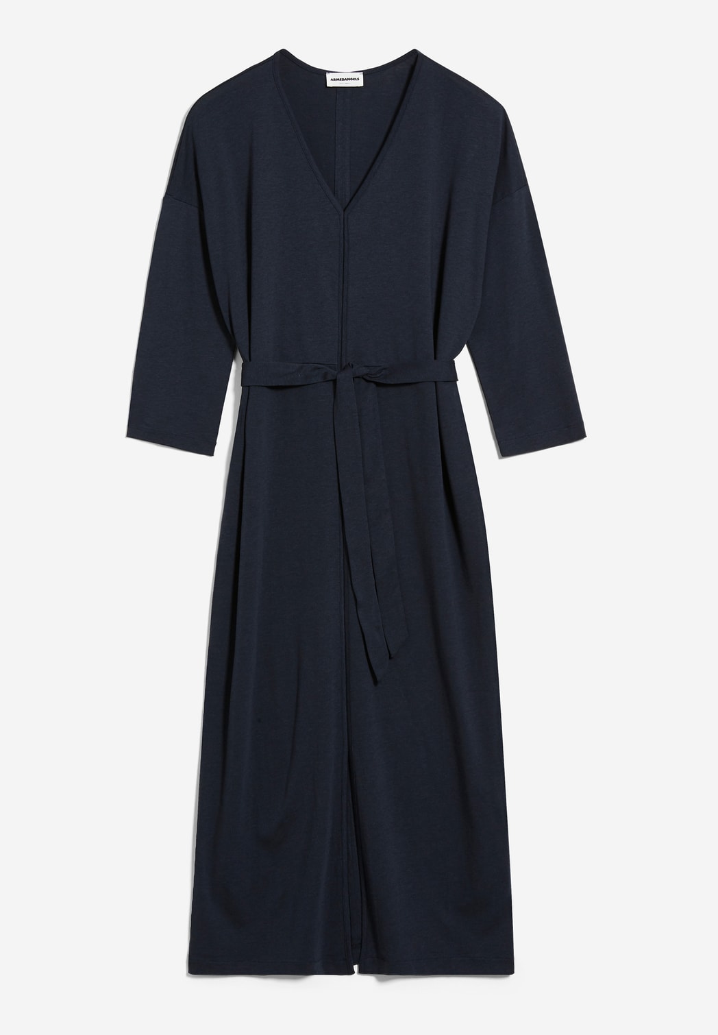 Armedangels - dunkelblaues Sommerkleid Oyamaa, fair produziert
