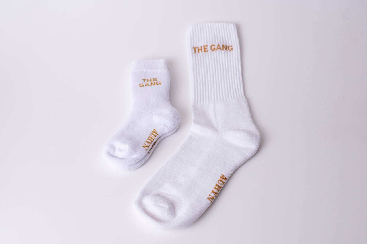 AURYN -  THE GANG Socken weiß - Partnerlooksocken