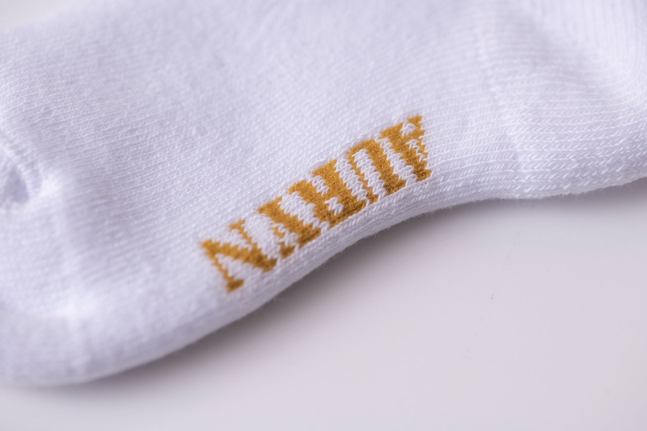 AURYN - mum/ dad Socken weiß - Partnerlooksocken