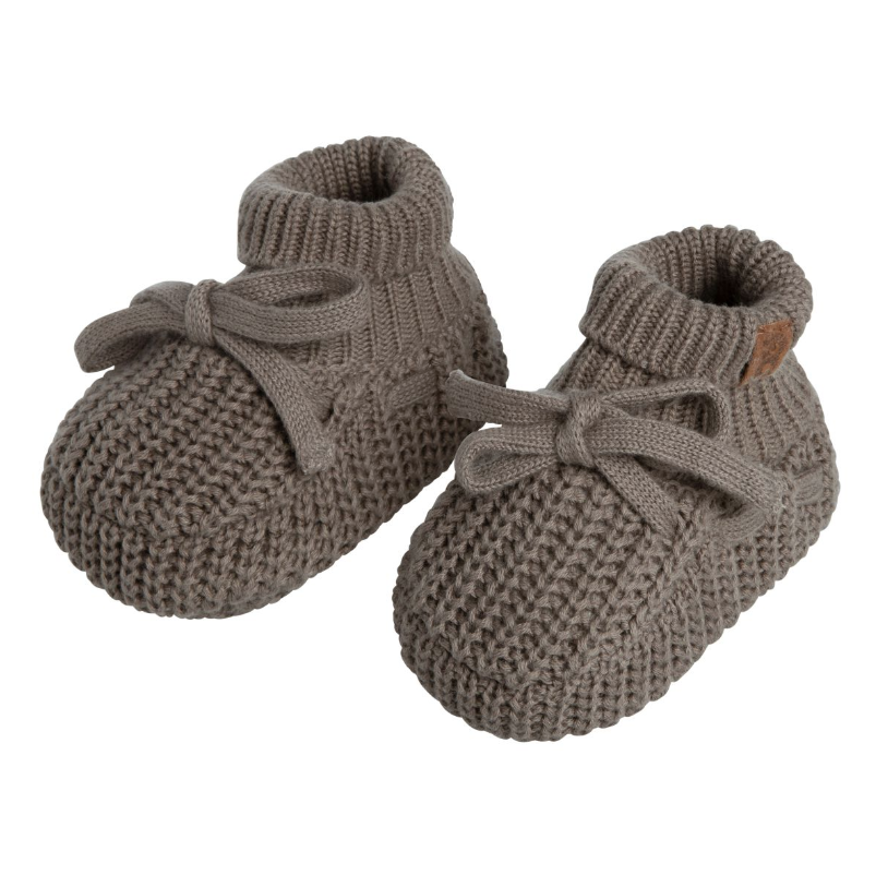 Babys-Only-BO-342.358.039-Booties-mokka-teddy
