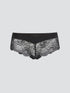 Comazo earth - Brasil Slip mit Spitze schwarz - GOTS zertifiziert