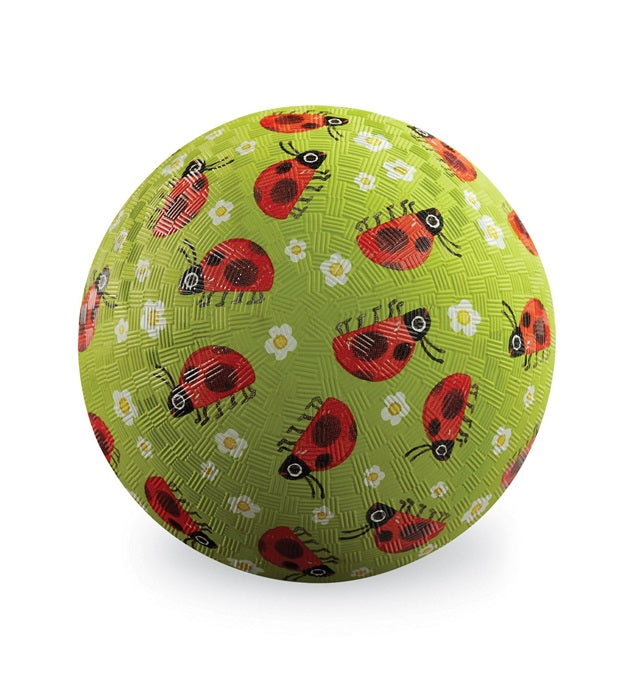 Crocodile Creek - Ball Naturkautschuk klein Marienkäfer