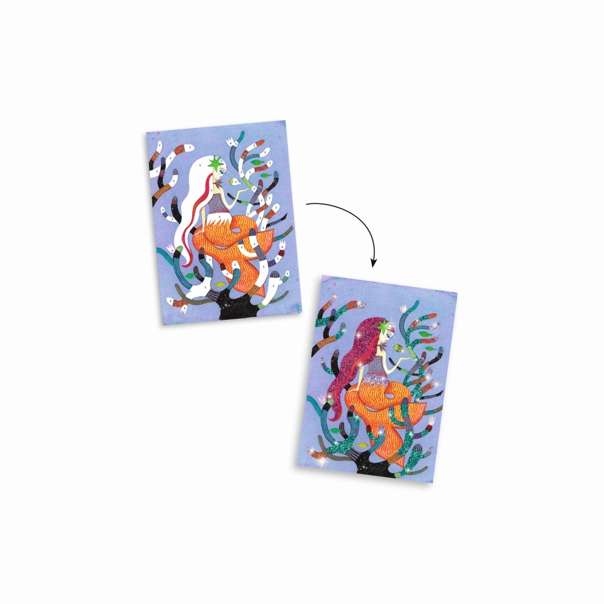 Djeco - Glitzersand Meeresjungfrauen - AURYN Shop