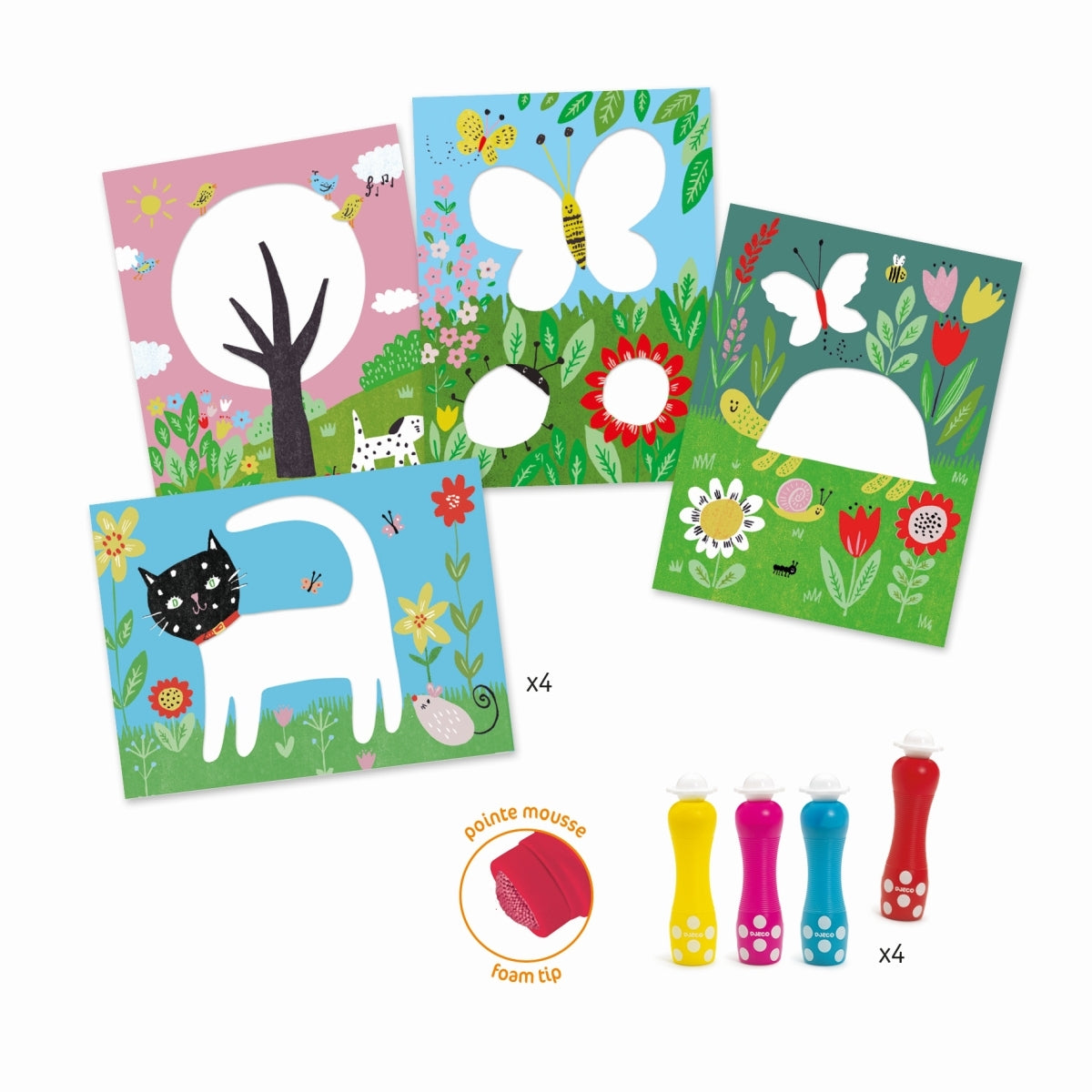 Djeco - Malset Bauernhof kleine Punkte - AURYN Shop