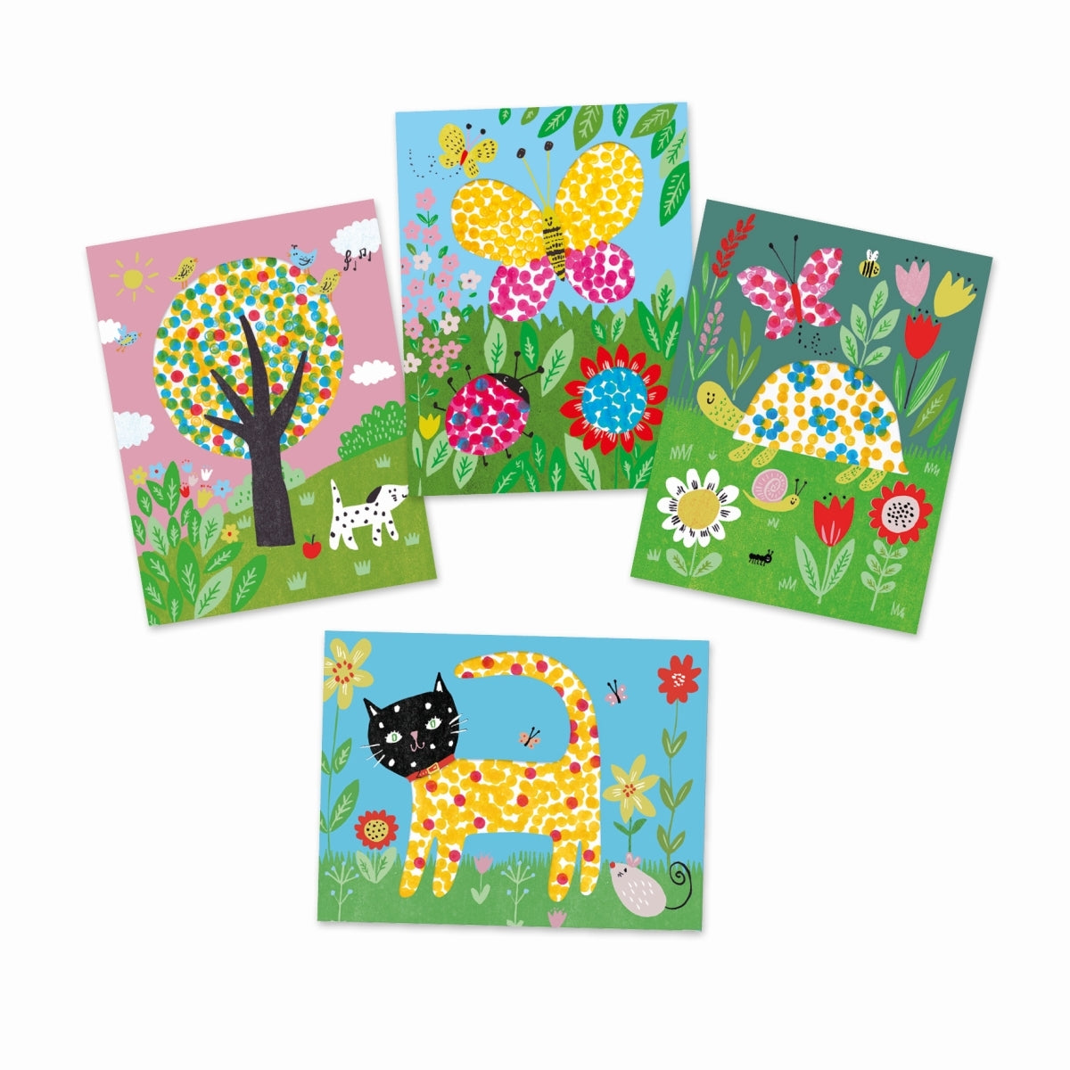 Djeco - Malset Bauernhof kleine Punkte - AURYN Shop