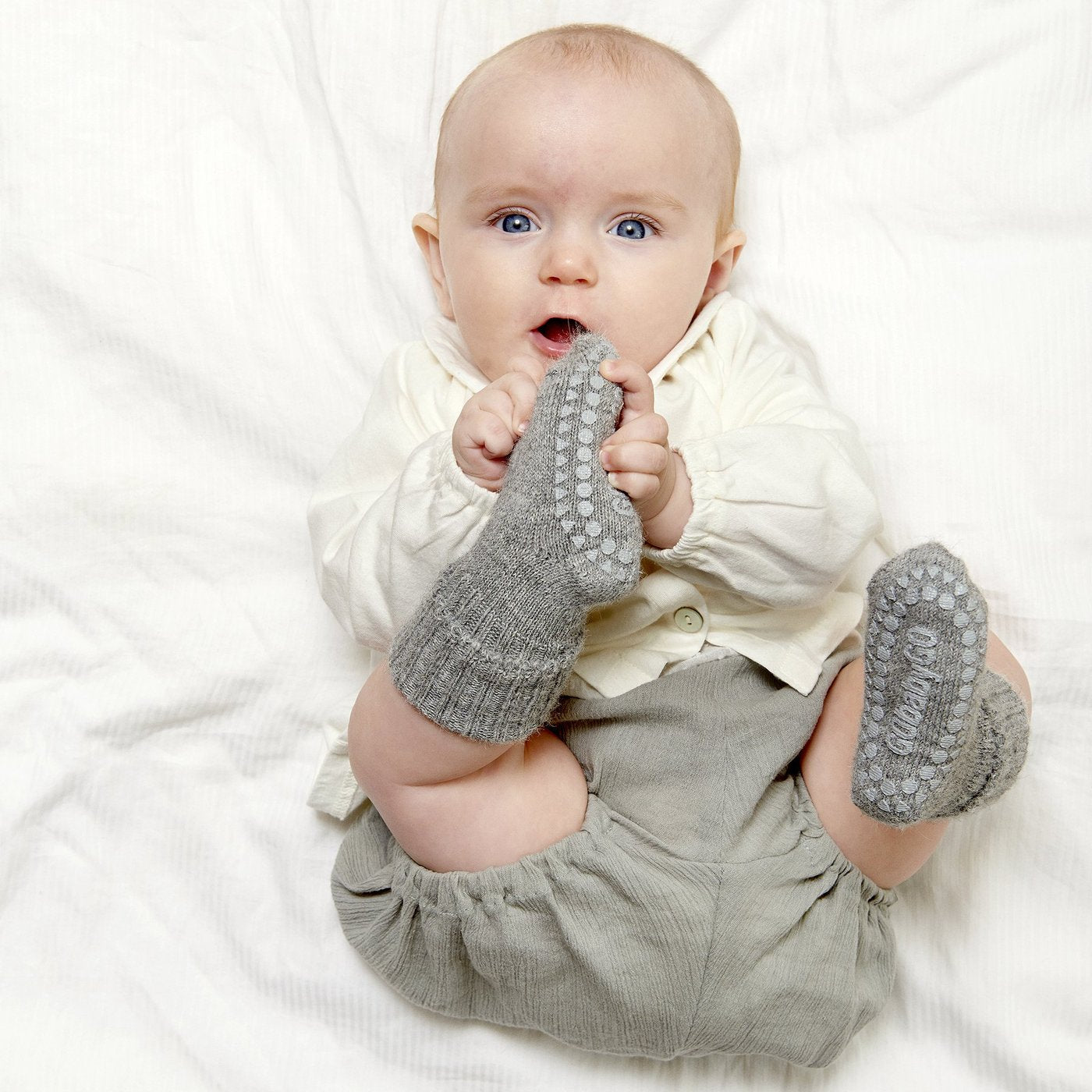 GoBabyGo - Stoppersocken Alpaka grau - AURYN Shop