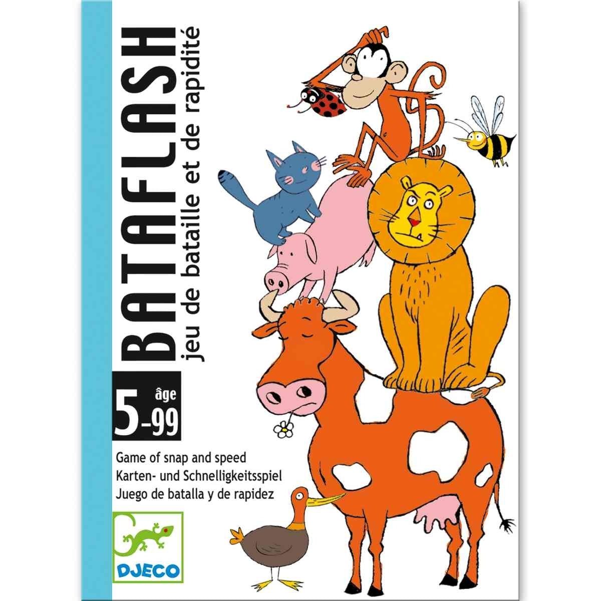 Kartenspiel lBataflash für Kinder ab 5 Jahren von Djeco, fair produziert von Djeco