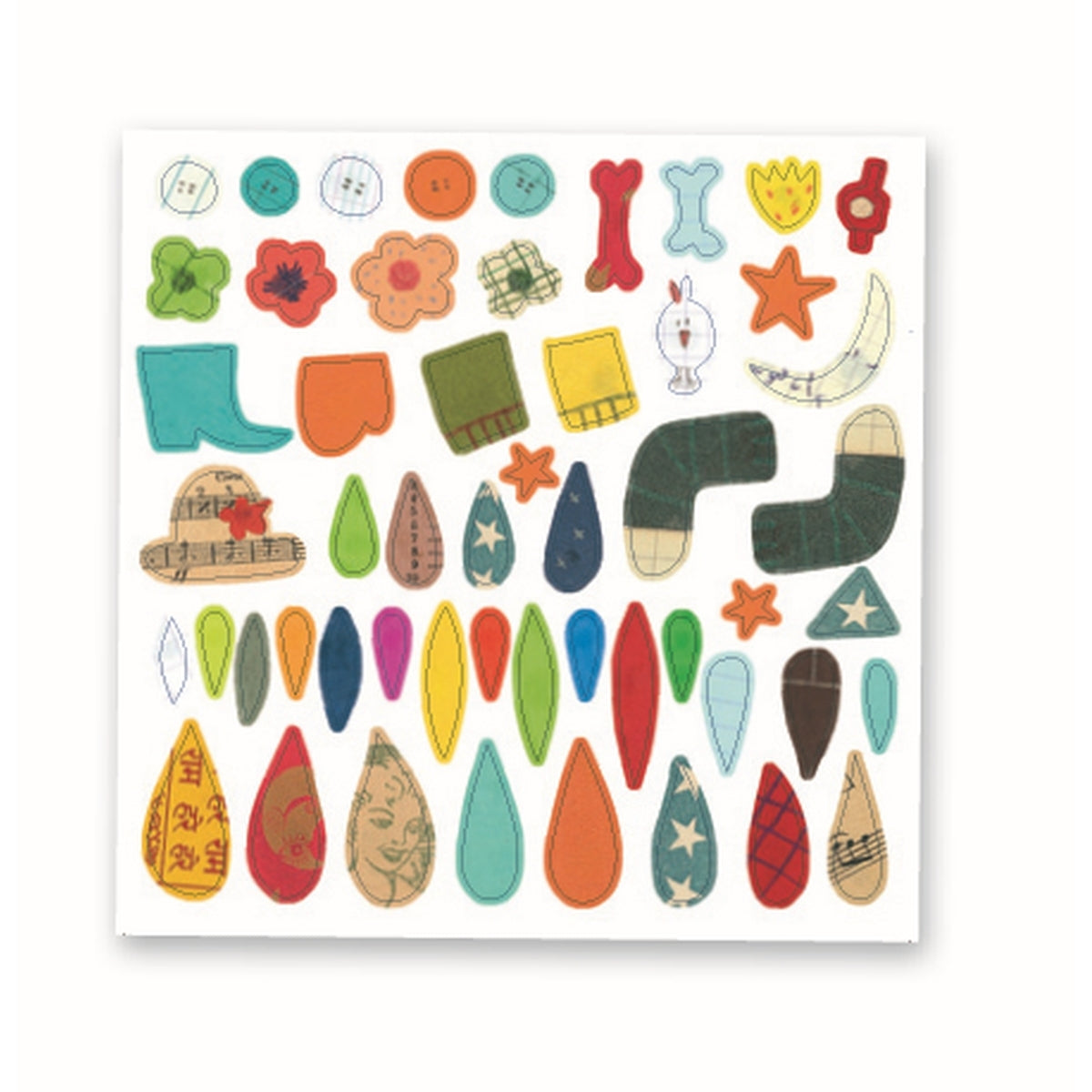 Djeco - Sticker Tiere - AURYN Shop