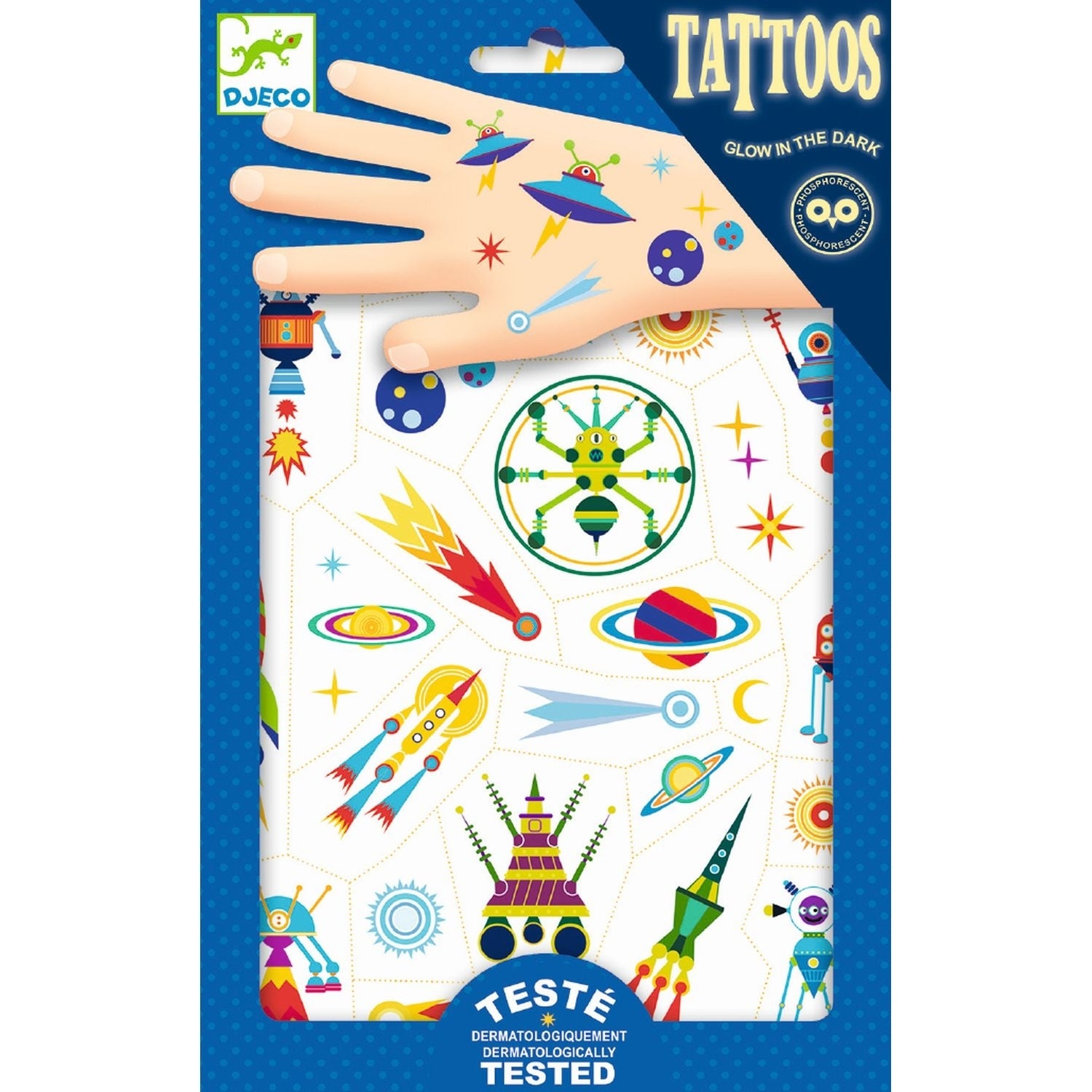 Djeco - Tattoos Space - AURYN Shop