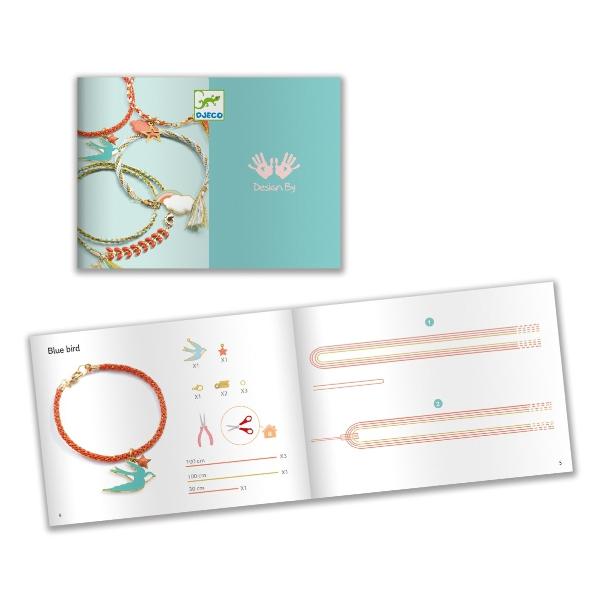 Bastelset Schmuck basteln Celeste, fair produziert von Djeco