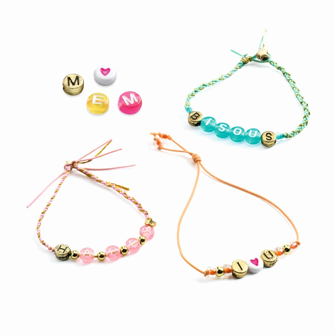 Djeco - Bastelset Perlen Buchstaben - AURYN Shop