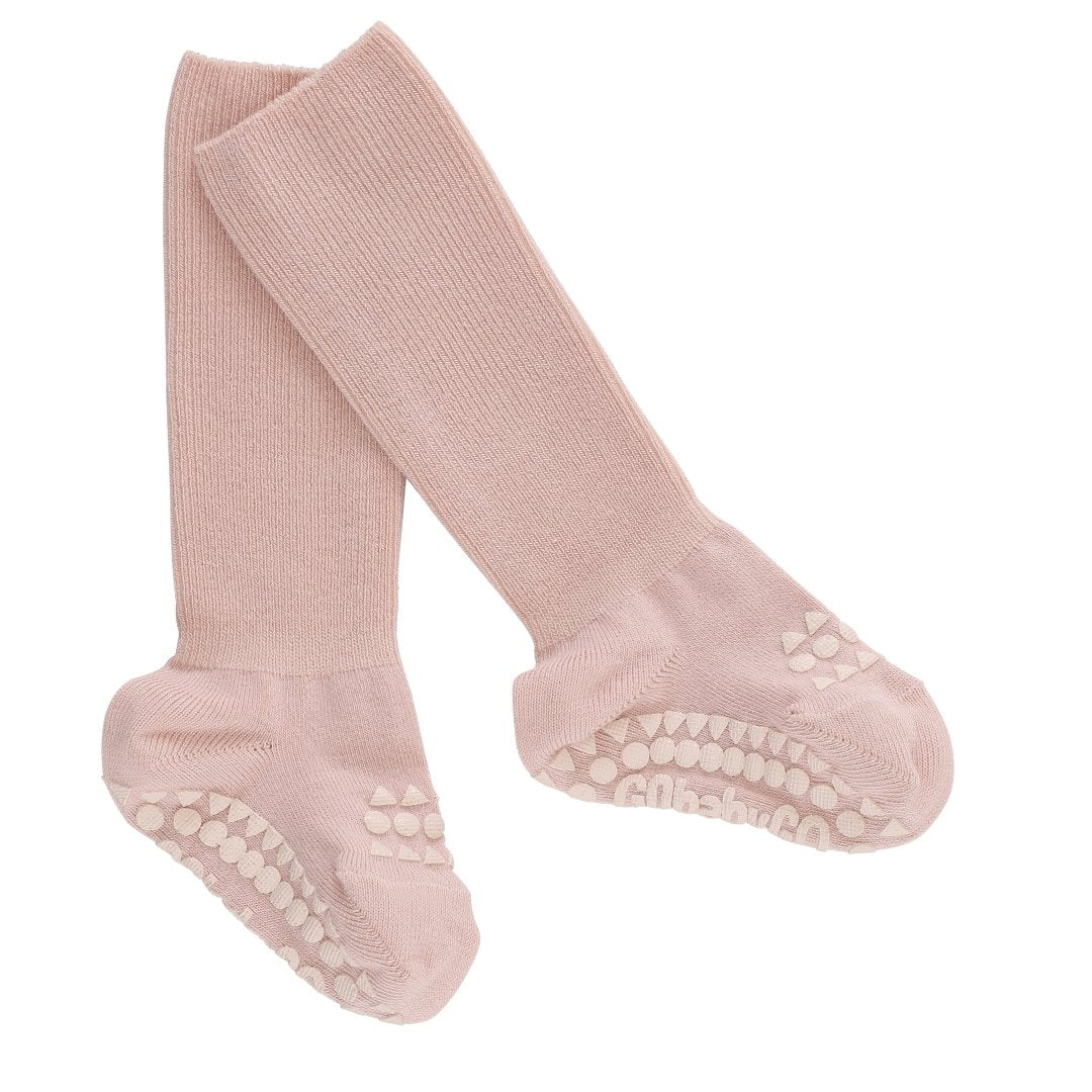 Stoppersocken aus Bambus in rosa für Mädchen, fair produziert von go Baby go