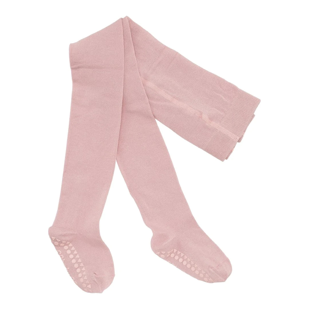 Go Baby Go - Strumpfhose mit Stoppern rosa