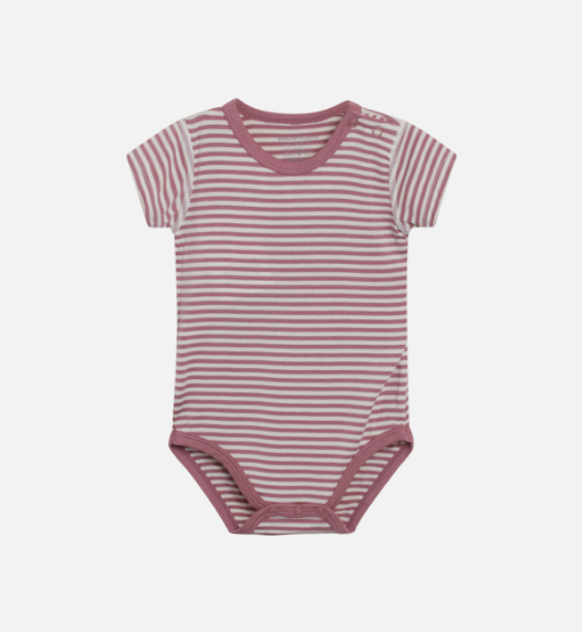 Hust & Claire - Baby Body rosa gestreift - AURYN Shop