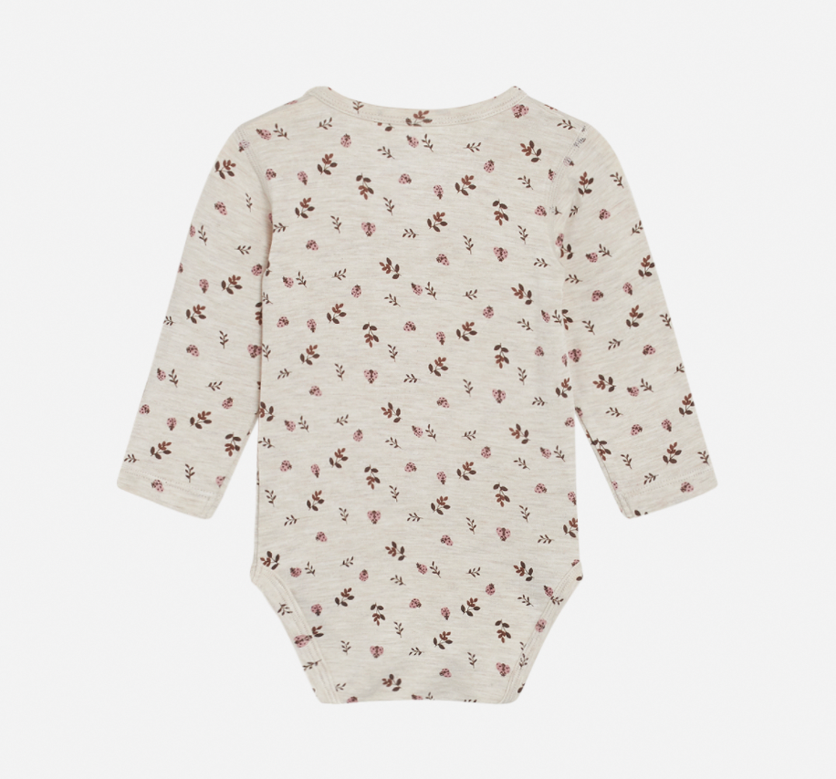Hust & Claire - Baby Body mit Blumen print - AURYN Shop