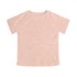 Lässig - Bequemes Frottee T-Shirt rosa