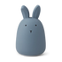 Liewood - Nachtlicht Silikon zum aufladen Hase blau