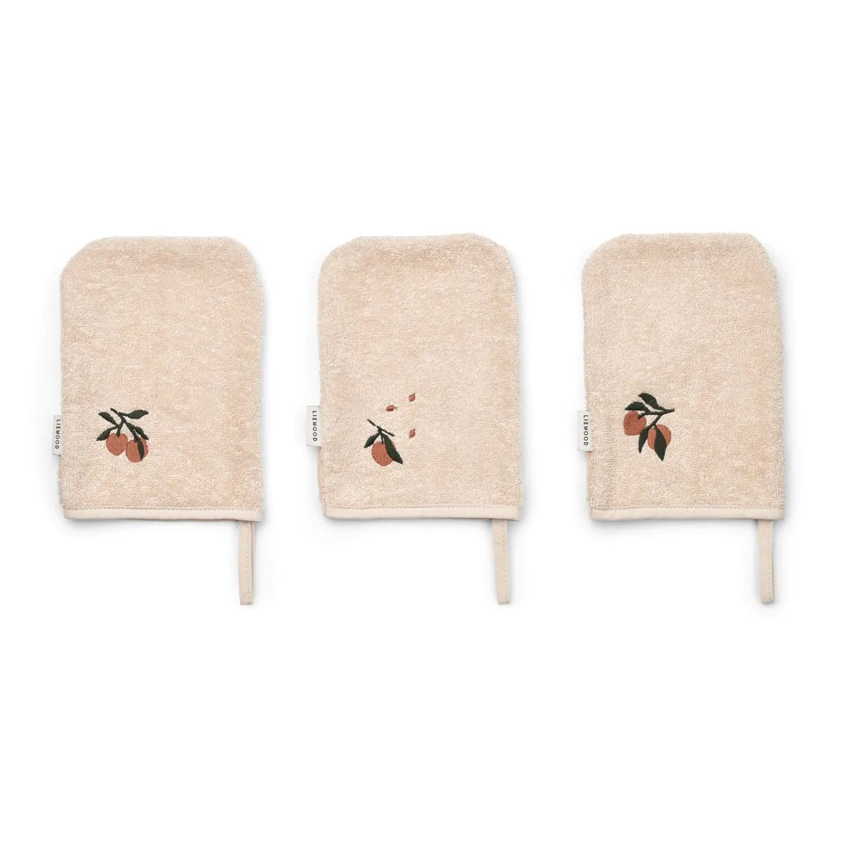 Liewood - Waschhandschuhe 3-er Set Peach