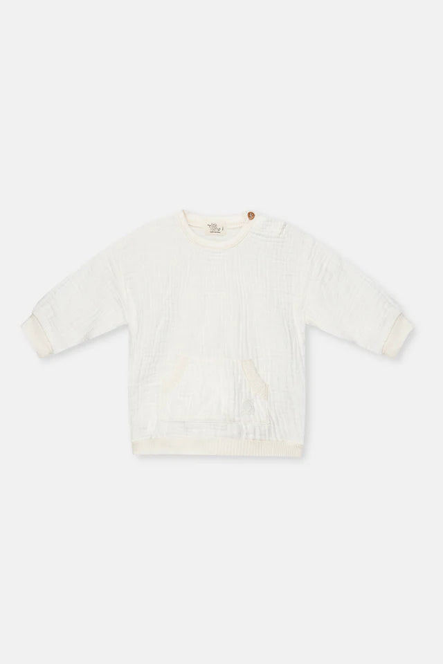 My Little Cozmo - Baby Shirt Muslin natur