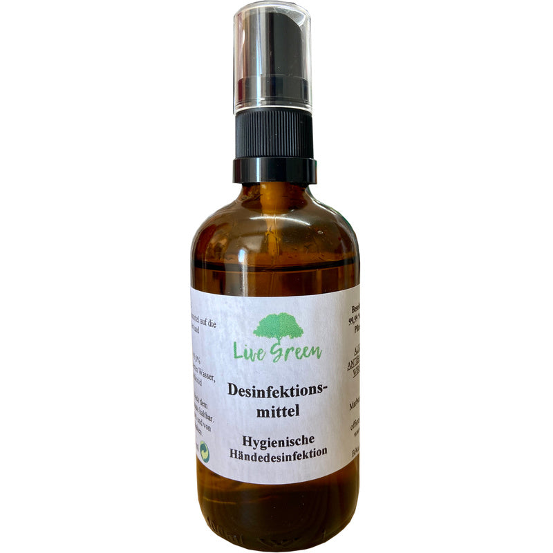 Live Green - Hand- und Flächendesinfektionsmittel - AURYN Shop