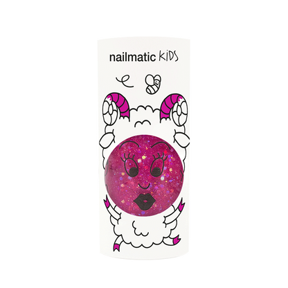 Die kleinen Ladies lieben ihn - Sheepy ist ein wasserbasierter Nagellack in paillettenpink von Nailmatic, der speziell für Kinder entwickelt wurde. 