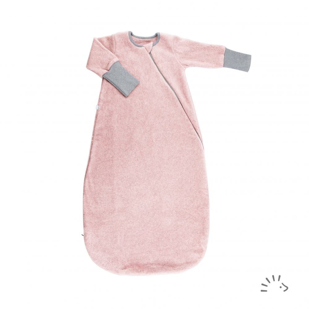 Popolini - Schlafsack aus Biobaumwolle rosa