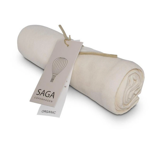 Saga Copenhagen - Swaddle natur 70cm x 70cm - AURYN Shop