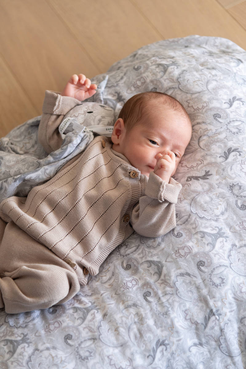 Bamboom - Baby Wickelpullover beige - AURYN Shop
