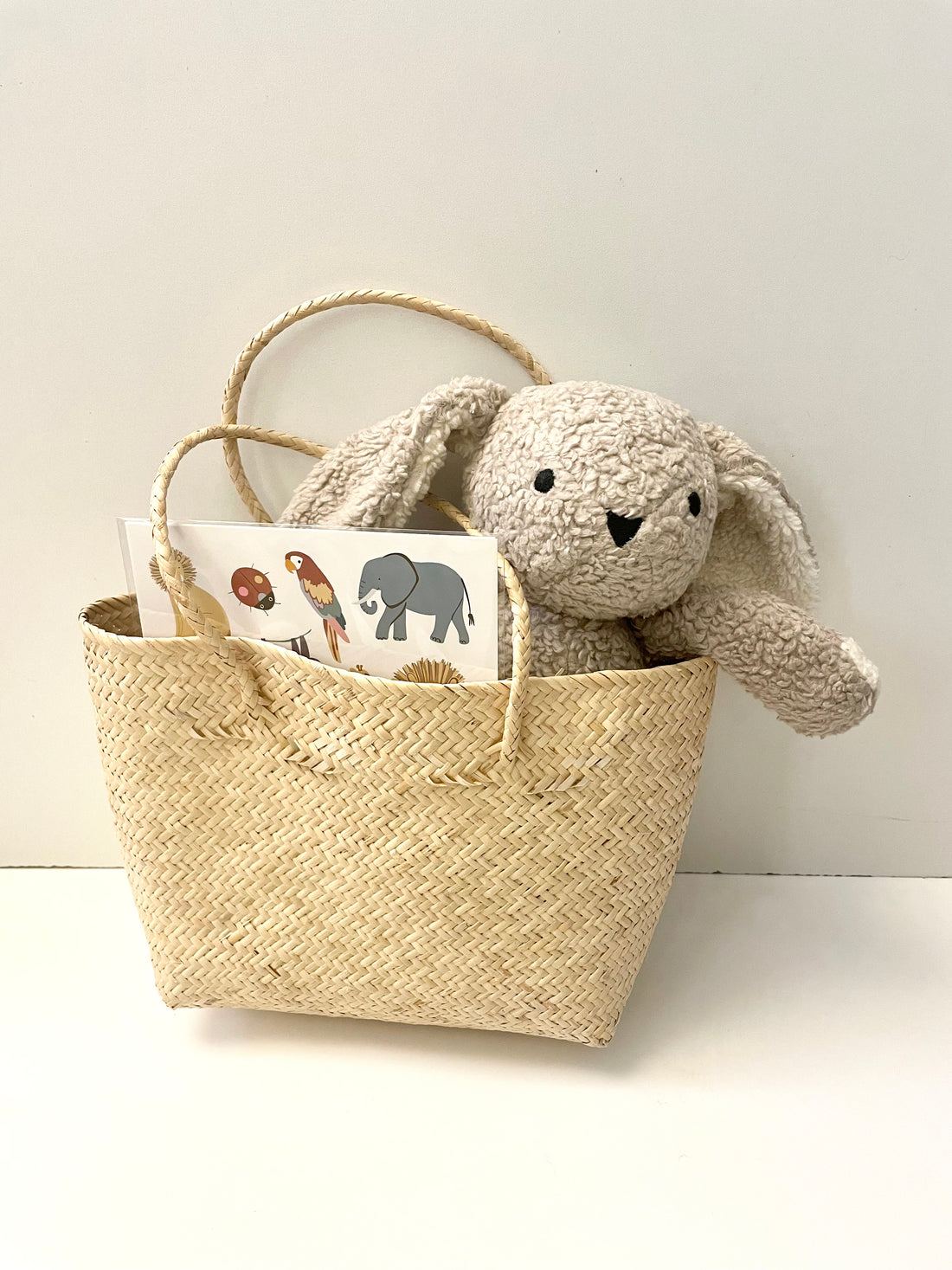 Coono - Handgemachte kleine Basttasche