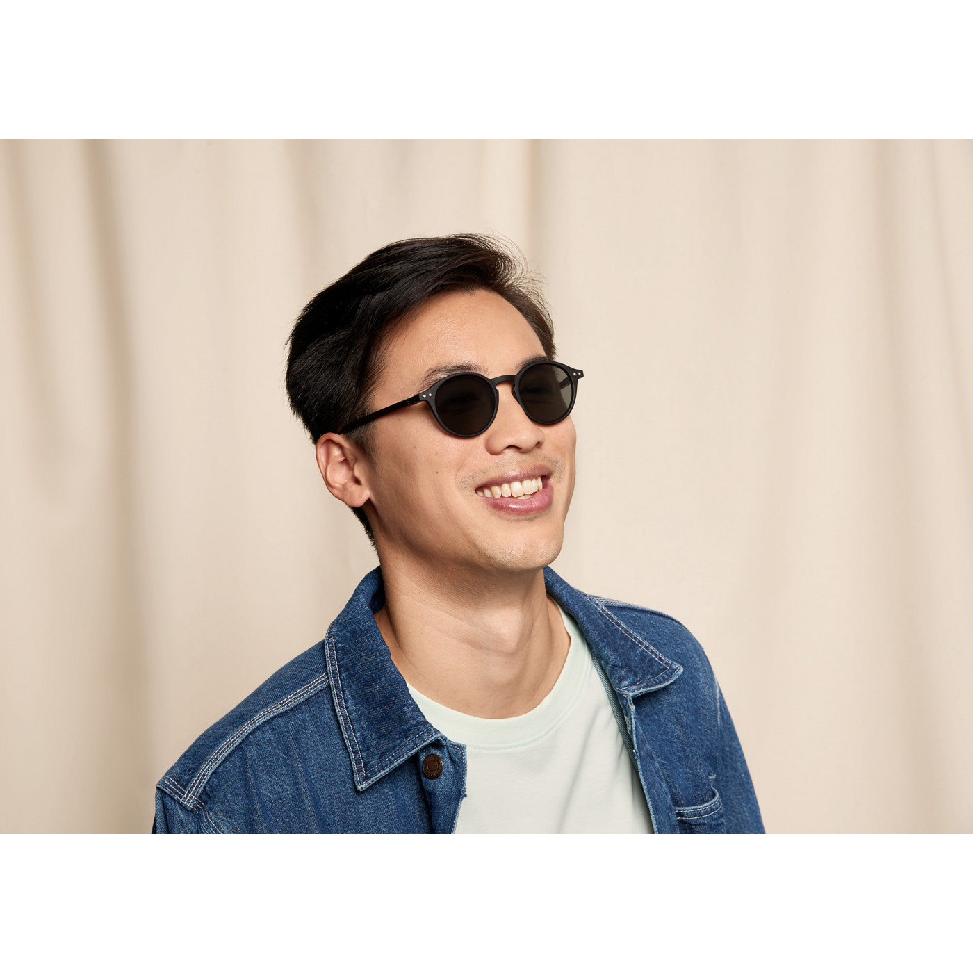 Izipizi - Unisex Sonnenbrille transparent schwarz