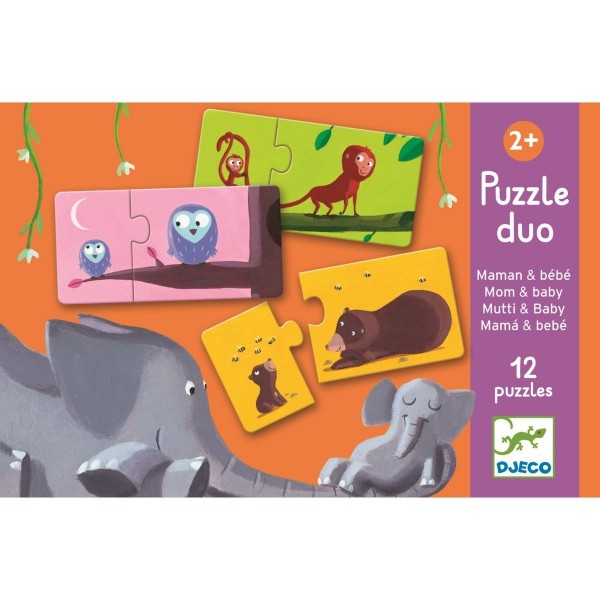 Djeco - Puzzle Mama &amp; Baby - AURYN Shop