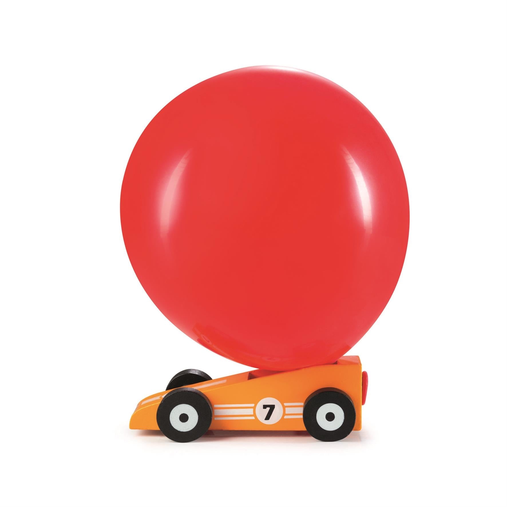 DONKEY - Holzauto mit Luftballon