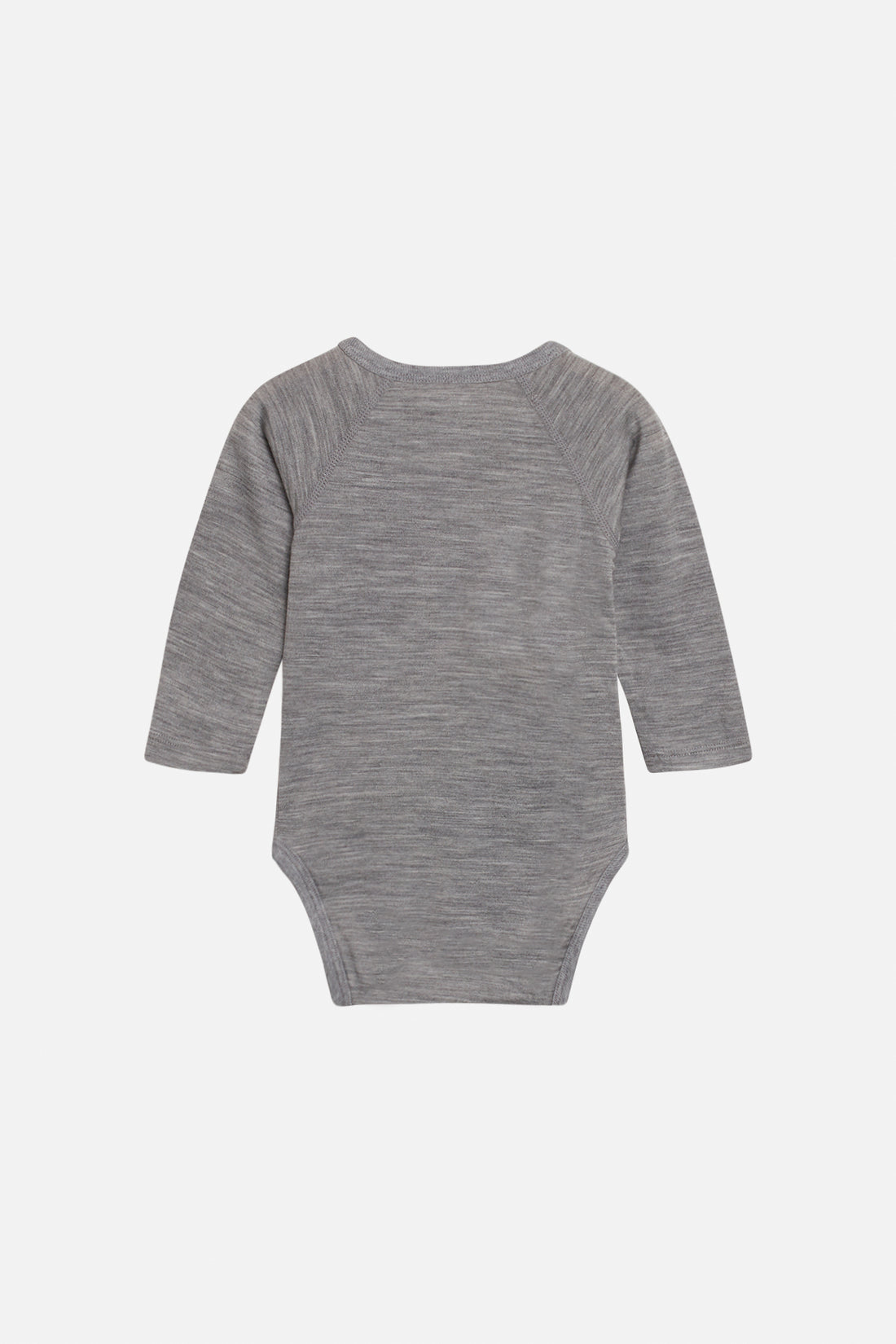 Hust & Claire - Baby Body Bia Wolle/ Seide grau - AURYN Shop