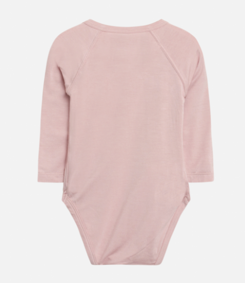 Hust & Claire - Baby Body Buddy Langarm rosa - AURYN Shop