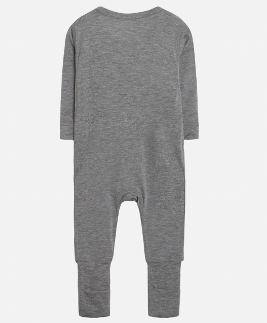 Hust & Claire - Babystrampler Langarm grau - AURYN Shop