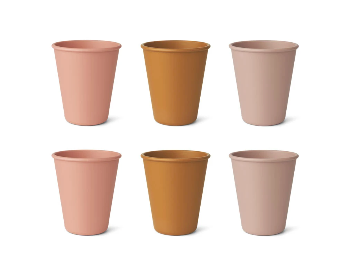 Liewood - Becher Set für Kinder in rosa - AURYN Shop