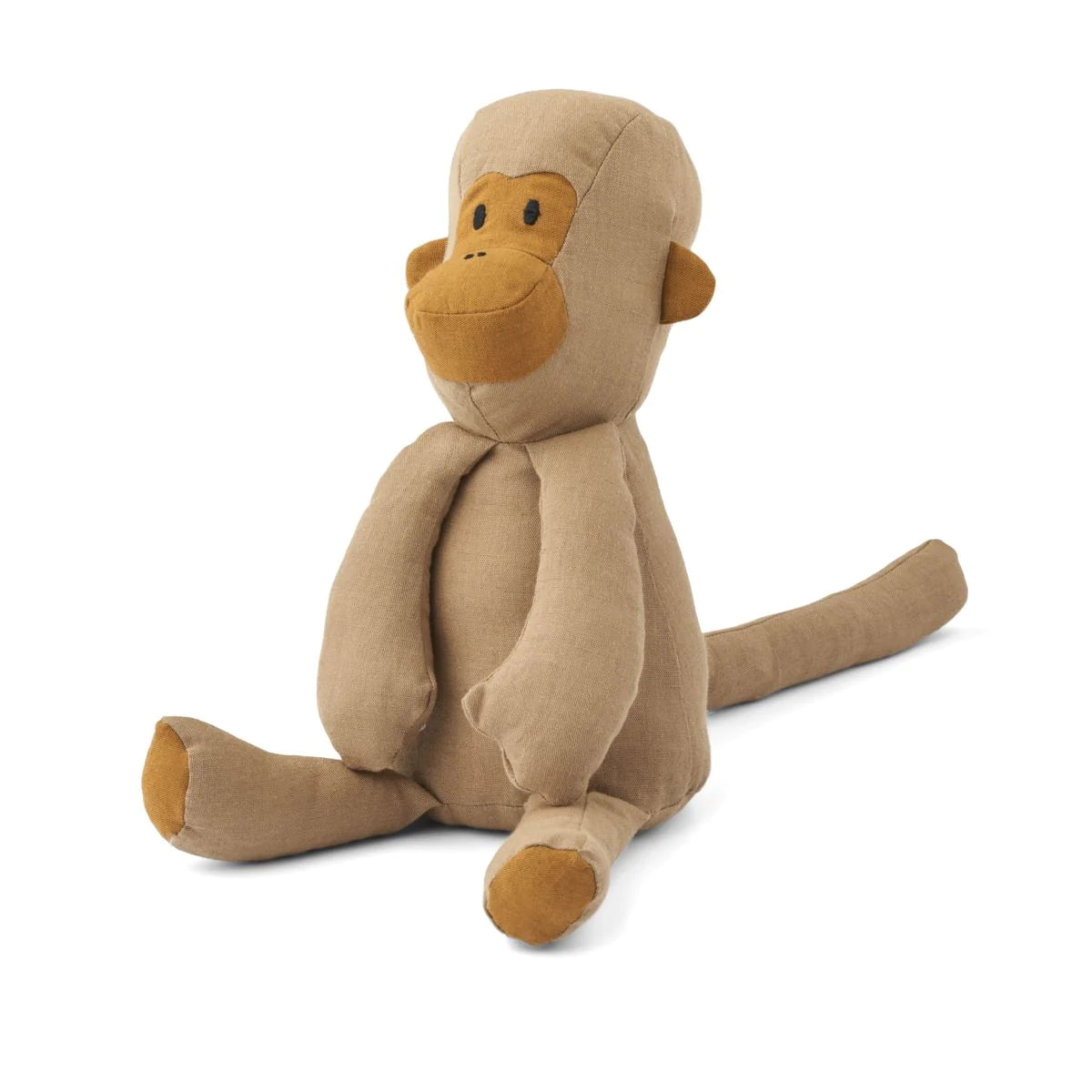 Myra ist ein weicher und niedlicher Baumwoll-Leinen-Teddies mit einer knackigen Stonewashed-Behandlung von Liewoo