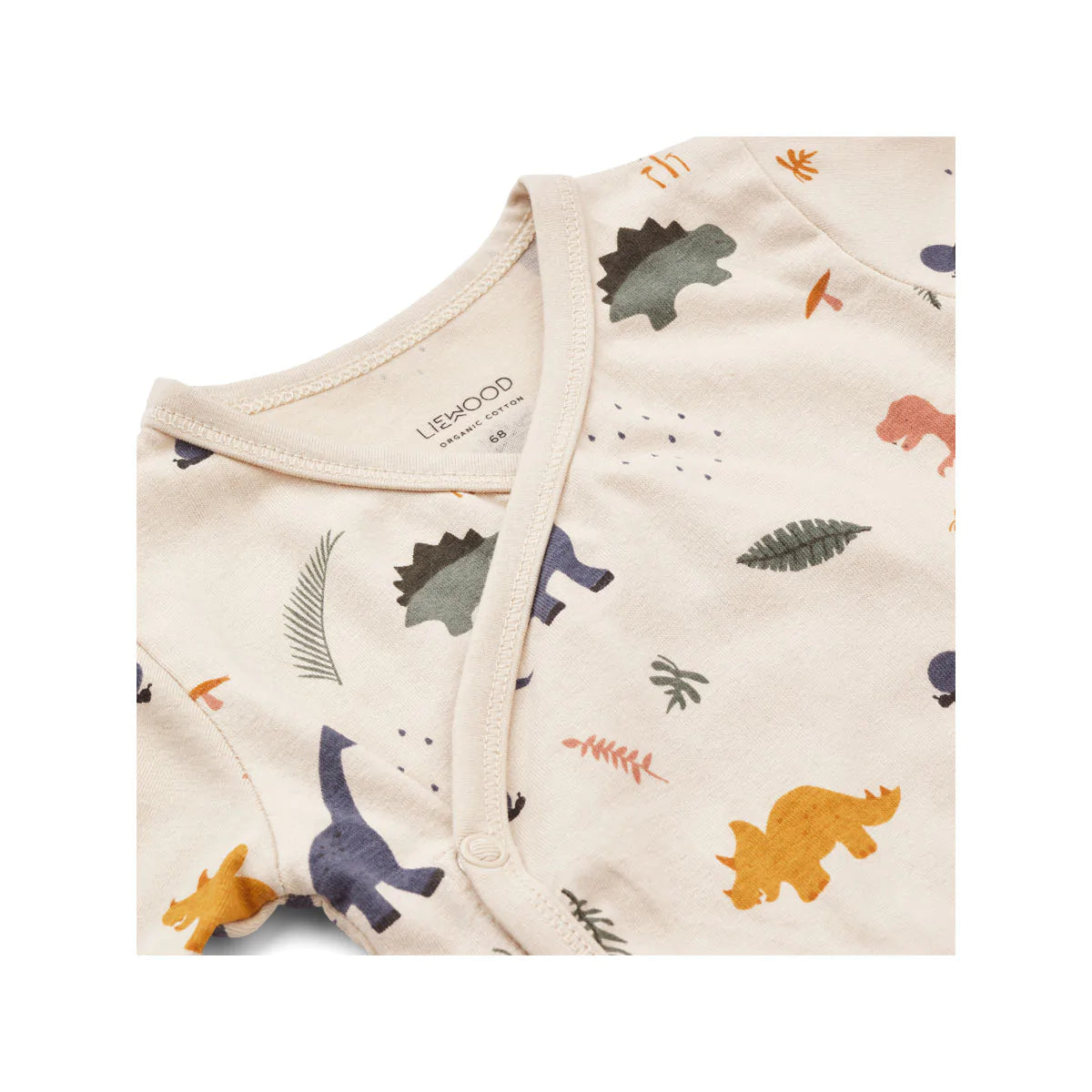 Liewood - Langarm Baby Wickelbody Dino