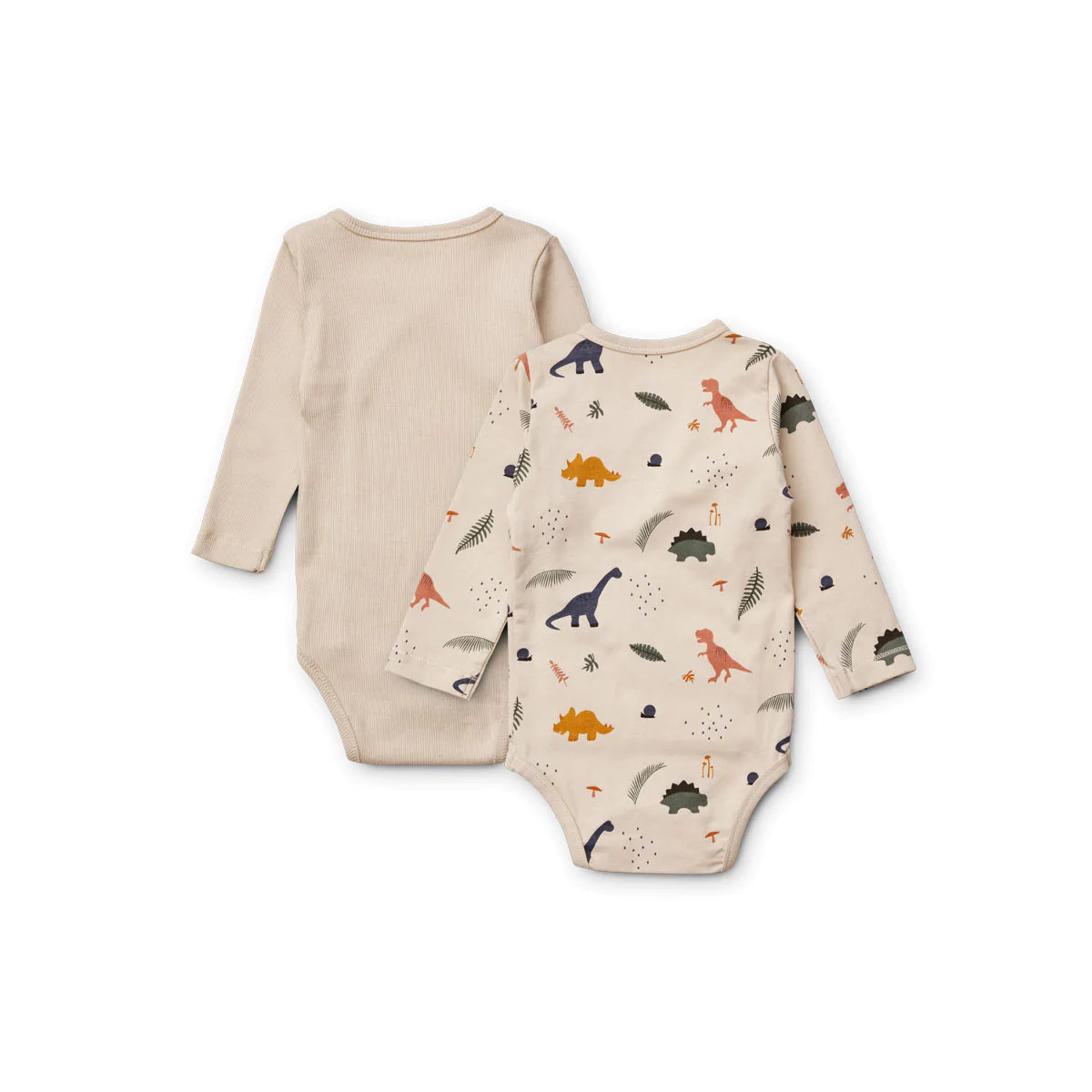 Liewood - Langarm Baby Wickelbody Dino