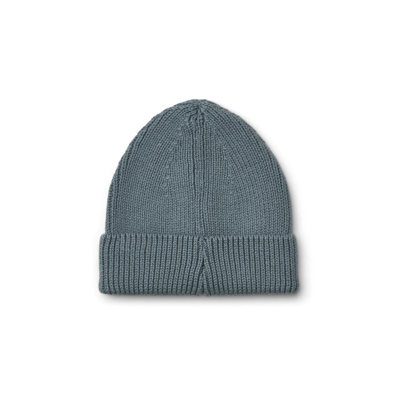 Liewood - Baumwollmütze Strick blau - AURYN Shop