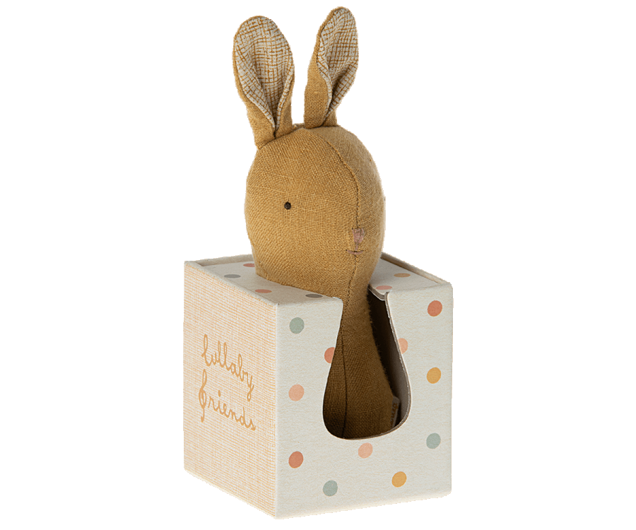 Maileg - Rassel Hase aus Leinen - AURYN Shop