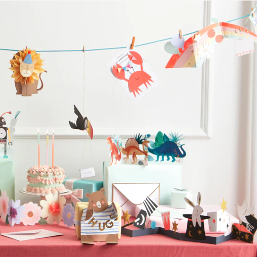 Meri Meri - Geburtskarte Dinosaurier - AURYN Shop