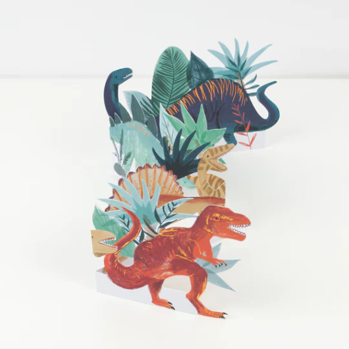 Meri Meri - Geburtskarte Dinosaurier - AURYN Shop