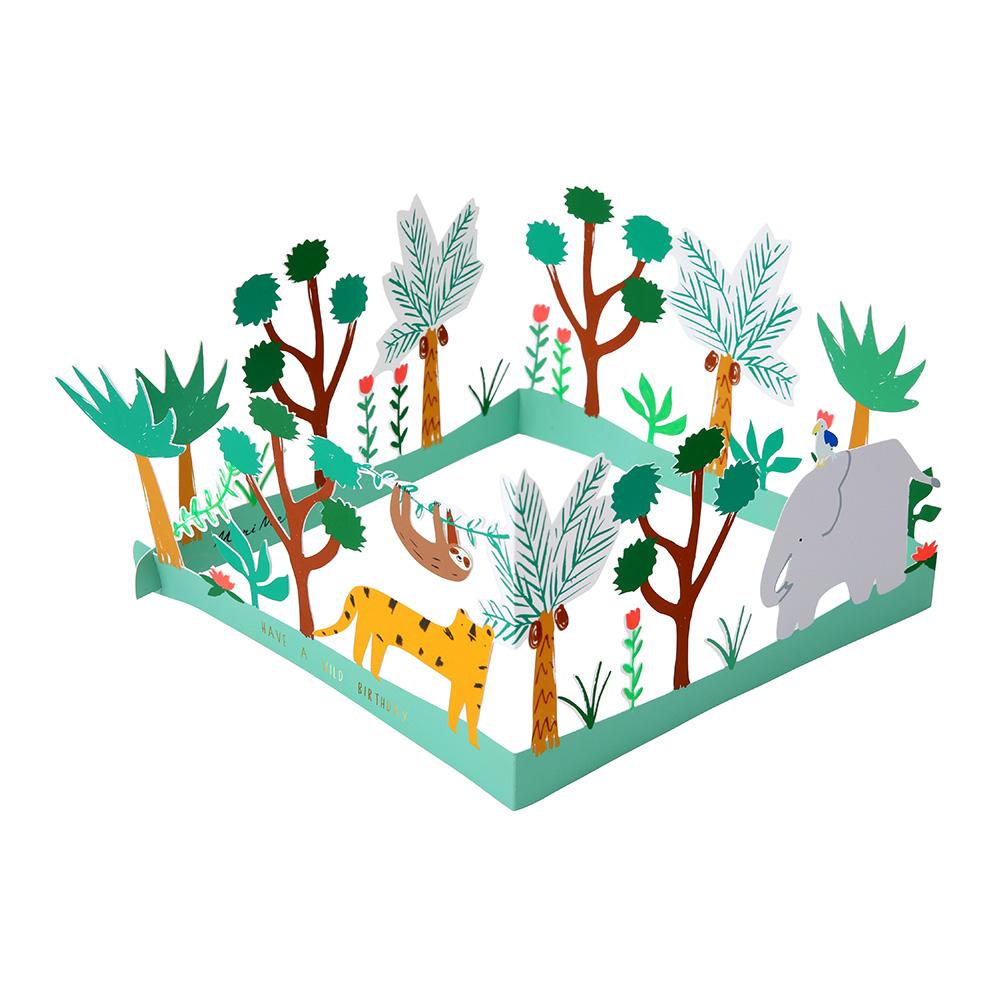 Meri Meri - Geburtstagskarte Dschungel - AURYN Shop