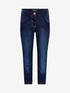 Klassische Jeans für Mädchen mit viel Stretch in dunkelblau von Minymo.