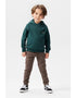 Dieser Kapuzenpulli aus der Noppies Kids Kollektion ist ein Favorit für die neue Saison. Auf der Brust befindet sich ein dezentes Noppies Logo mit einem Lagerfeuer darüber. Die Kapuze des Pullovers Keokuk ist herrlich warm.
