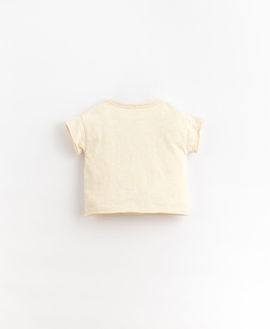 Play Up - Baby T-Shirt natur BiobaumwollePlay Up - Baby T-Shirt mit Brusttasche natur Biobaumwolle