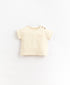Play Up - Baby T-Shirt natur BiobaumwollePlay Up - Baby T-Shirt mit Brusttasche natur Biobaumwolle